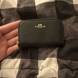 Coach Mini Zip-Around Wallet